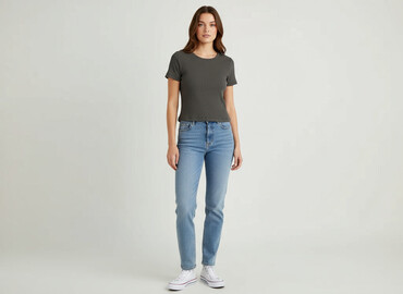 T-shirty: Cropp, T-shirt damski, rozmiar S