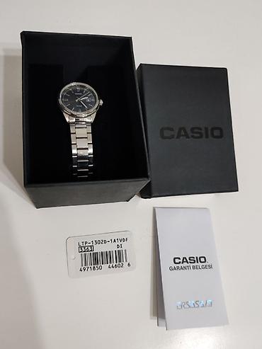 barter saatla: İşlənmiş, Qol saatı, Casio, rəng - Gümüşü — 2
