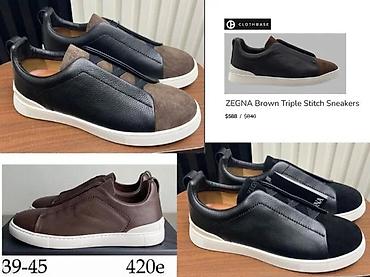 Patike: ZEGNA, VRH MODELI, MEGA HIT | Novo! ! ! Hit. Hit. Hit. Izuzetni — 2