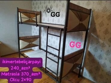 диван для ресторана: Oğlan və qız üçün, Yeni, Çarpayı, Matras ilə