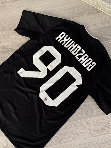 ağ palto: Futbolka, Adidas, M, rəng - Qara — 5