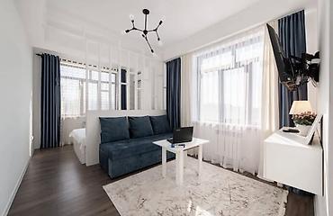 Продажа квартир: 1 комната, 47 м², Элитка, 5 этаж, Дизайнерский ремонт — 7