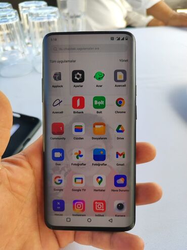 ikinci el telfonlar: OnePlus 7 Pro, 256 GB, rəng - Qara, Qırıq