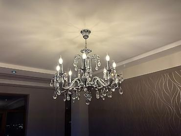 lustr bra: Çılçıraq, 8 lampa, Xrustal — 6