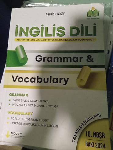 Testlər: Dim test toplulari, az dili qayda kitabi guven, ingilis dili nergiz — 3