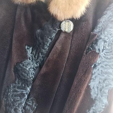 karakul: IMPERIA FURS qadın qirxilmish mink (стриженая норка) kürk montosu — 2