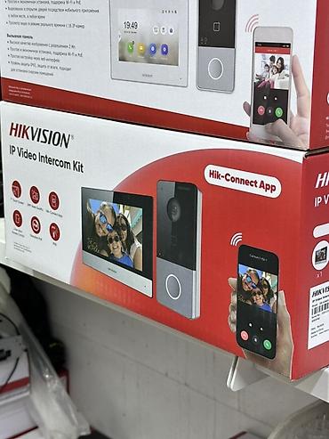 реально: Hikvision IP Video Intercom Kit — комплект IP‑видеодомофона с — 1