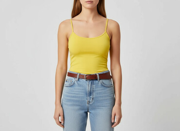 t shirty ze ściągaczem: Zara, Топ жіночий, розмір M