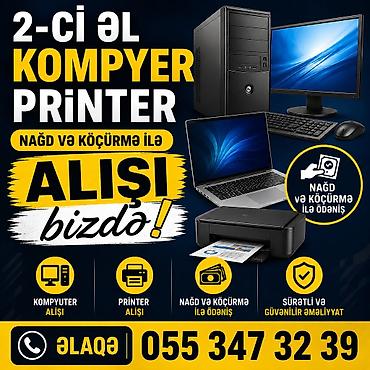 quba ikinci el: 2-ci əl kompüter və printerlərin alışı - Stasionar kompüter, noutbuk — 1