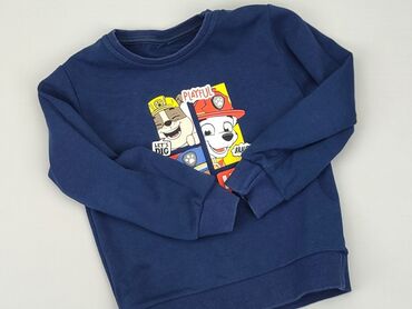 czerwona bluzka z cekinami: Sweatshirt, 1.5-2 years, 86-92 cm, condition - Very good