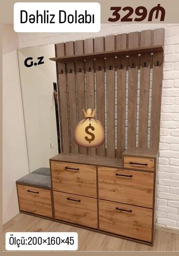 Dolablar: Yeni, Açılan, Düz dolab, Dəhliz dolabı lalafo.az -da Dolablar: Yeni, Açılan, Düz dolab, Dəhliz dolabı