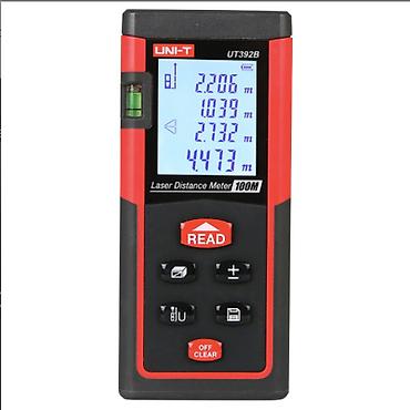 Рулеткалар жана алысты өлчөгүчтөр: 📏 ЛАЗЕРНЫЙ ДАЛЬНОМЕР UNI-T UT392B 100М 🎯 Дальность измерения: до 100 — 7
