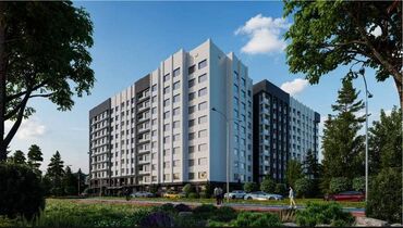Продажа участков: 2 комнаты, 56 м², Элитка, 10 этаж, ПСО (под самоотделку)