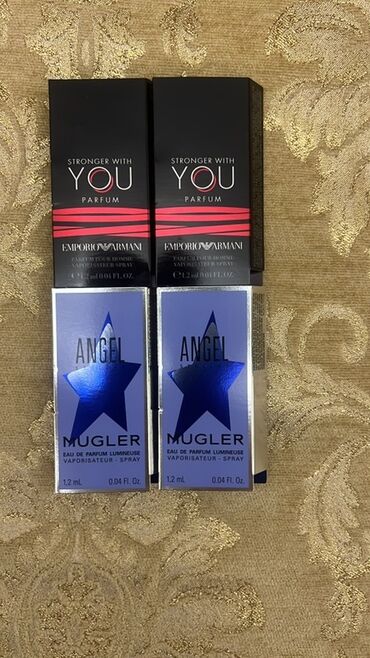 parfum amber elixir: Məhsul: Orijinal ətir nümunələri (spray) - Emporio Armani Stronger