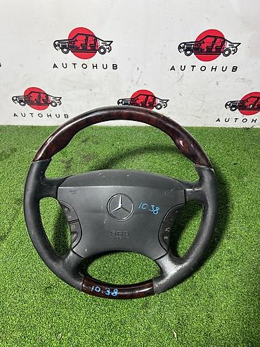 srs: Руль Mercedes‑Benz S‑Class W220, 2002 г., двигатель M113E43. - — 1