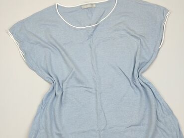 koszulowe bluzki damskie: T-shirt, M, stan - Dobry