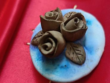 Броши: Продается 1. кольцо мельхиор со вставкой бирюза размер 17СССР 2 — 8