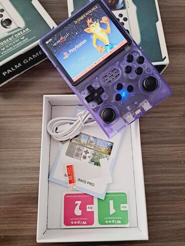 Digər oyun və konsollar: R40S pro oyun konsulu yeni model. 30000 oyun, Ps1 psp, dendy, sega — 9