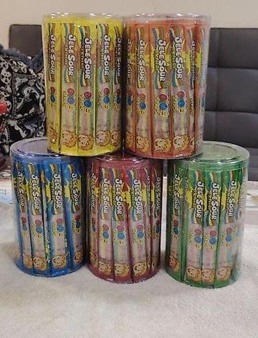 Кондитерские изделия, сладости: Оптом 1) Макарон-леденцы на палочке, Navroz. - Формат: разноцветные — 16