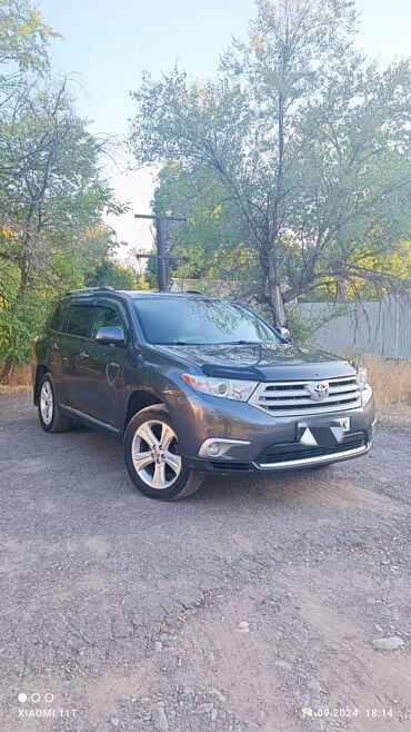 Toyota: Toyota Highlander: 2010 г., 3.5 л, Автомат, Газ, Внедорожник