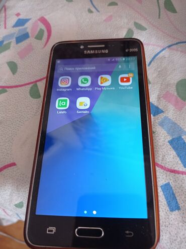 j2 core: Samsung Galaxy J2 Prime, Колдонулган, 16 ГБ, түсү - Кара, 2 SIM