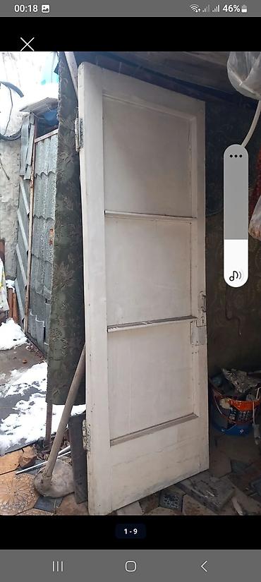 Жыгач эшик сатылат,бийиктиги-2м,туурасы-72см,800со м.село,Нижняя