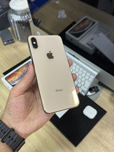 Samsung: IPhone Xs Max, Qızılı, Face ID