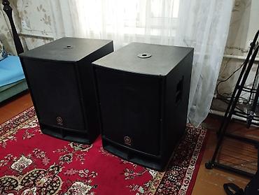 Динамики и колонки: Продаю сабвуферы Yamaha r118w оригинал, размер 18-дюймов. В идеальном — 5