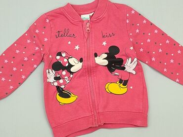 sweterki rozpinane dla dzieci: Bluza, Disney, 9-12 m, stan - Bardzo dobry