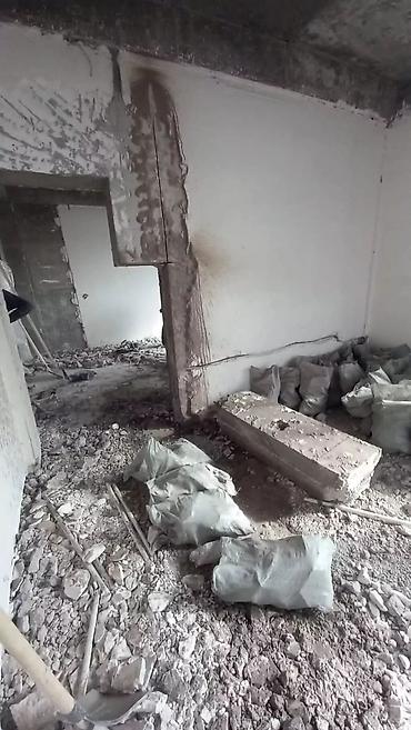 plasiq qapi: Beton kəsən beton deşən səliqəli düz və dairevi kəsim işləri beton — 6