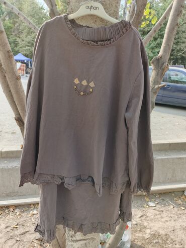 улуттук кийимдер фото: Комплект женской одежды в стиле casual/boho. Состав комплекта: -