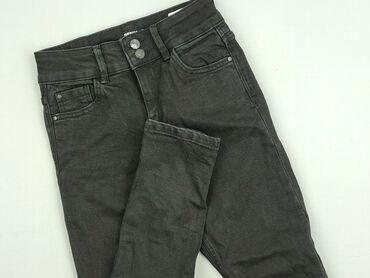 legginsy woskowane wysoki stan: Jeans for women, SinSay, size S (EU 36)