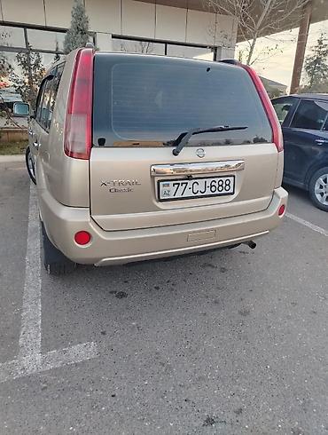 nissan 1998: Nissan X-Trail Classic, bej rəngli krossover/SUV. Xüsusiyyətlər: - — 4