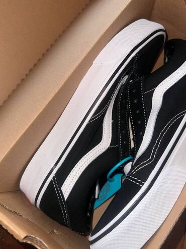 кеды vans: Культовые кеды Vans Old Skool (Вансы олд скул). Размер 25,5 см (40)