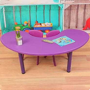 Детские столы: В наличии имеются гелевые столы и стулья хорошего качества для садика — 8