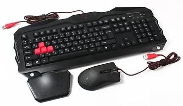 Druga oprema za računare i laptopove: Gejming set tastatura + miš (USB) - Kompletnog formata tastatura sa — 2