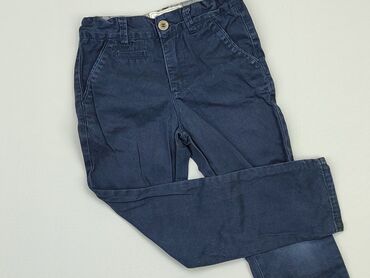 beżowe jeansy z wysokim stanem: Spodnie jeansowe, Hampton Republic 27, 5-6 lat, 116, stan - Dobry