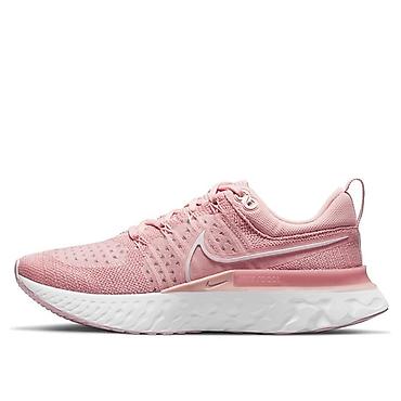 qız krasofkaları: Nike React Infinity Run Flyknit – çəhrayı rəngdə qaçış ayaqqabısı - — 1