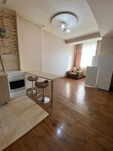 квартира за 10 тысяч в месяц: 1 комната, 46 м², Элитка, 4 этаж, Косметический ремонт