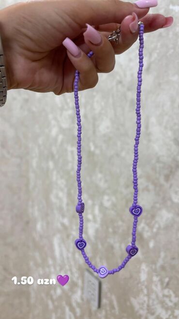 Boyunbağılar: Rəngarəng muncuq əl işi boyunbağılar. ətraflı məlumat və çatdırılma — 7