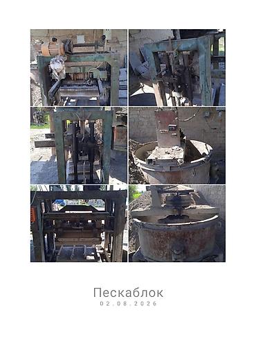 новый тошок: Линия для производства пескоблоков (вибропресс + планетарный — 2