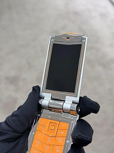 phone 4s: Vertu Constellation, rəng - Narıncı, Düyməli — 10