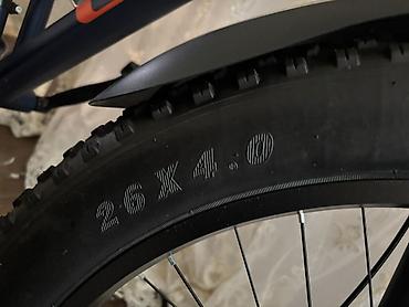 Велосипеды: LANQ Vulkaron fat-bike velosiped - Çərçivə: alüminium alaşımlı, mavi — 3