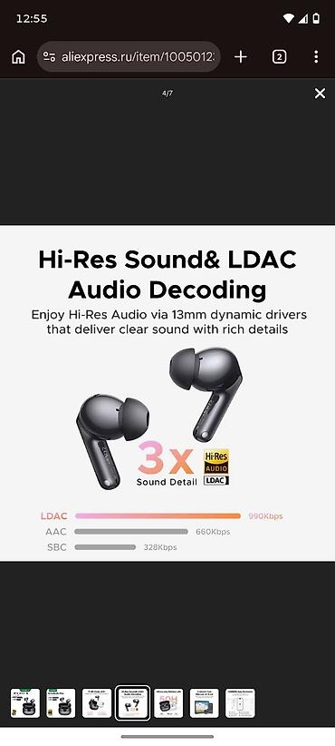 apple 10 pro max: UGREEN EchoBuds Plus – Hi-Res LDAC dəstəyi ilə tam simsiz qulaqlıq - — 3