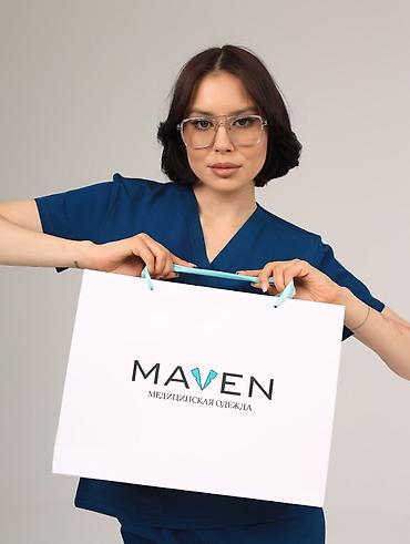 Медициналык кийим: Женский медицинский костюм Maven - Профессиональная униформа для — 7