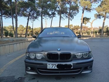 BMW: BMW 5 Series E39 sedan - Kuzov: 4 qapılı sedan, satin-mat boz rəngli — 3