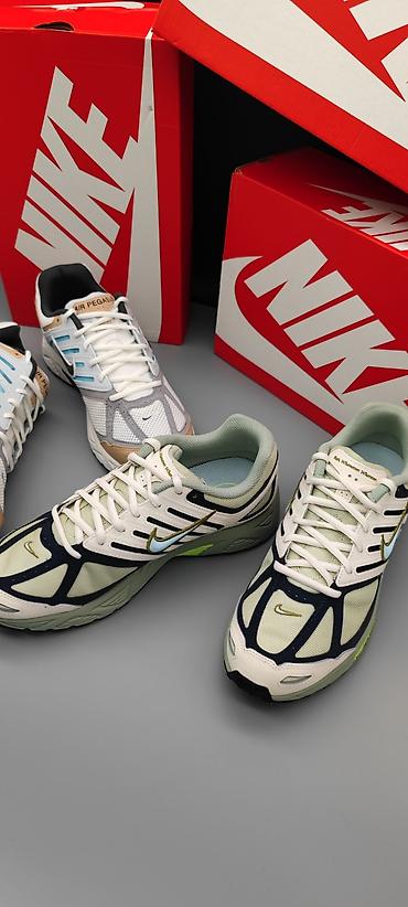 Кроссовки и спортивная обувь: Мужские кроссовки, 45, Nike, Новый, цвет - Бежевый, Самовывоз, Платная доставка — 18