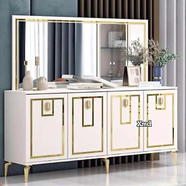 Modern konsol güzgü ilə - Dizayn: Zərif, minimalist xətlər; ön lalafo.az -da Modern konsol güzgü ilə - Dizayn: Zərif, minimalist xətlər; ön