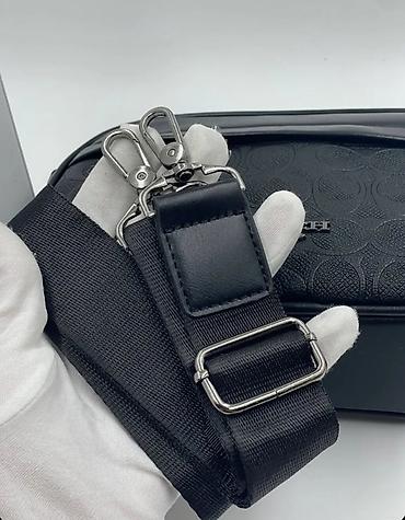 сумка коач: Барсетка, Coach, Материал: Натуральная кожа, Застежка на молнии, Новый — 3