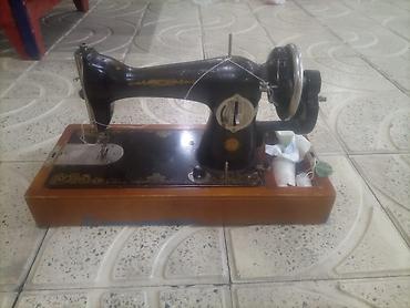 Tikiş maşınları: Mexanik tikiş maşını – klassik model - Korpus: taxta baza və — 3